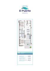 Planta tipo H